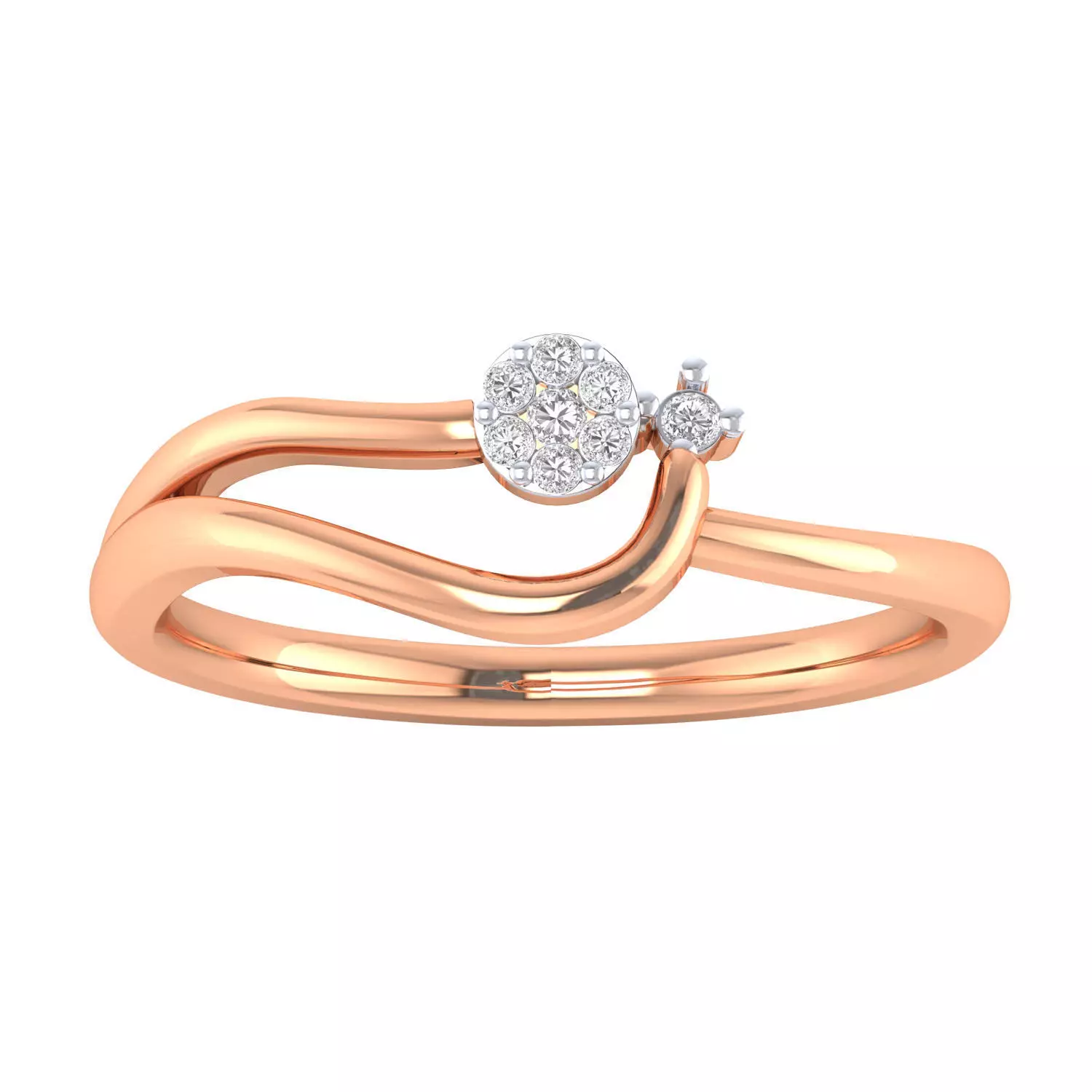 Women ring 3dm render 3D print model 3D print model_0