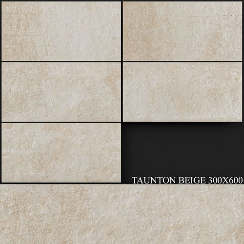 Keros Taunton Beige 300x600 3D model