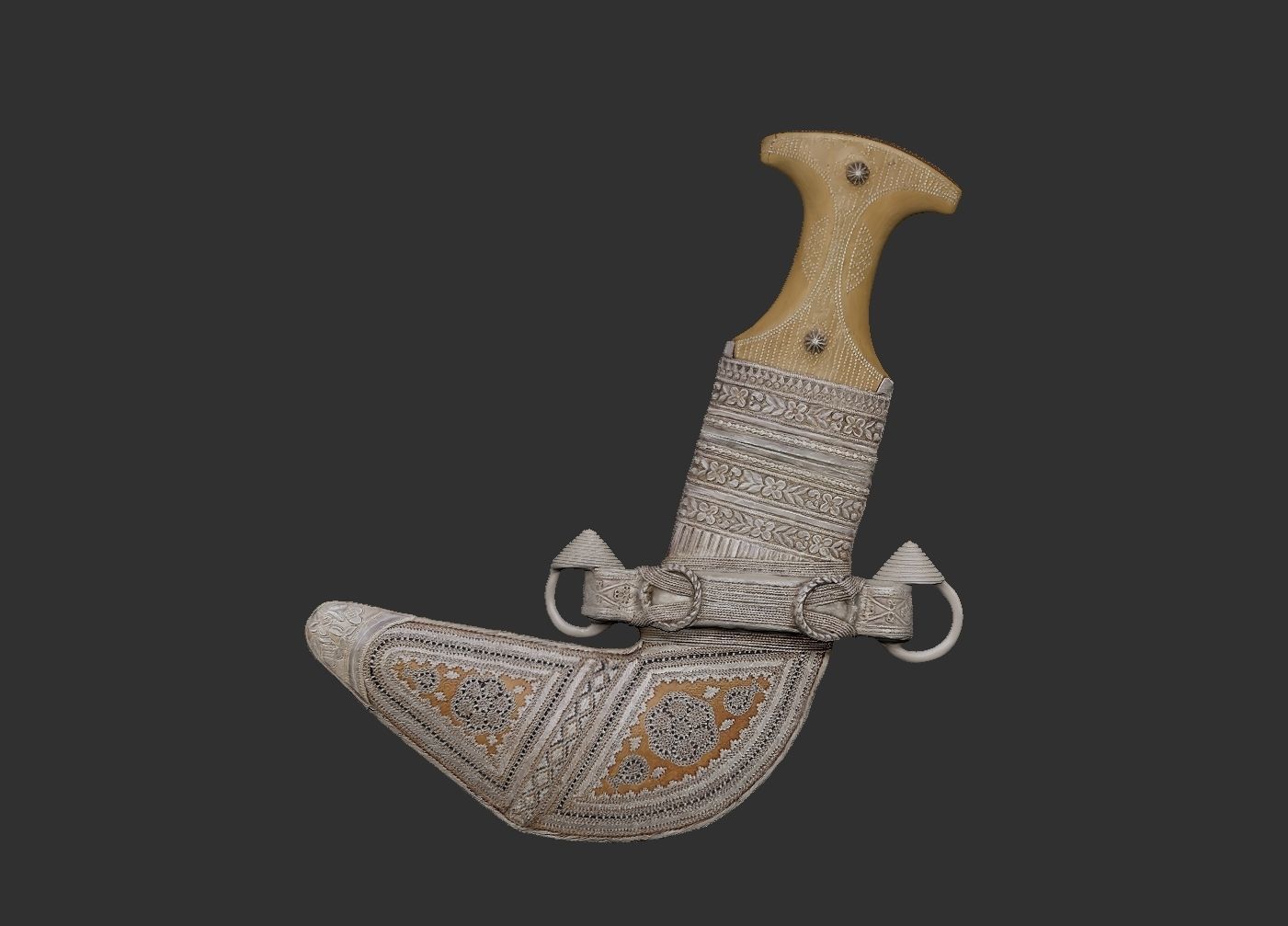 Omani Khanjar 3D Printable Model