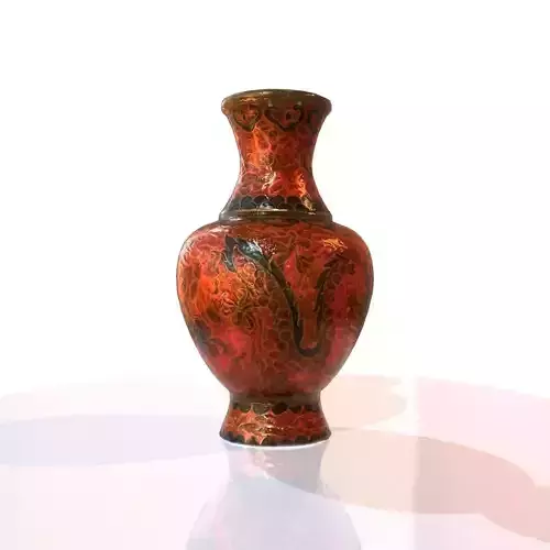 Metallic Vase Decorative