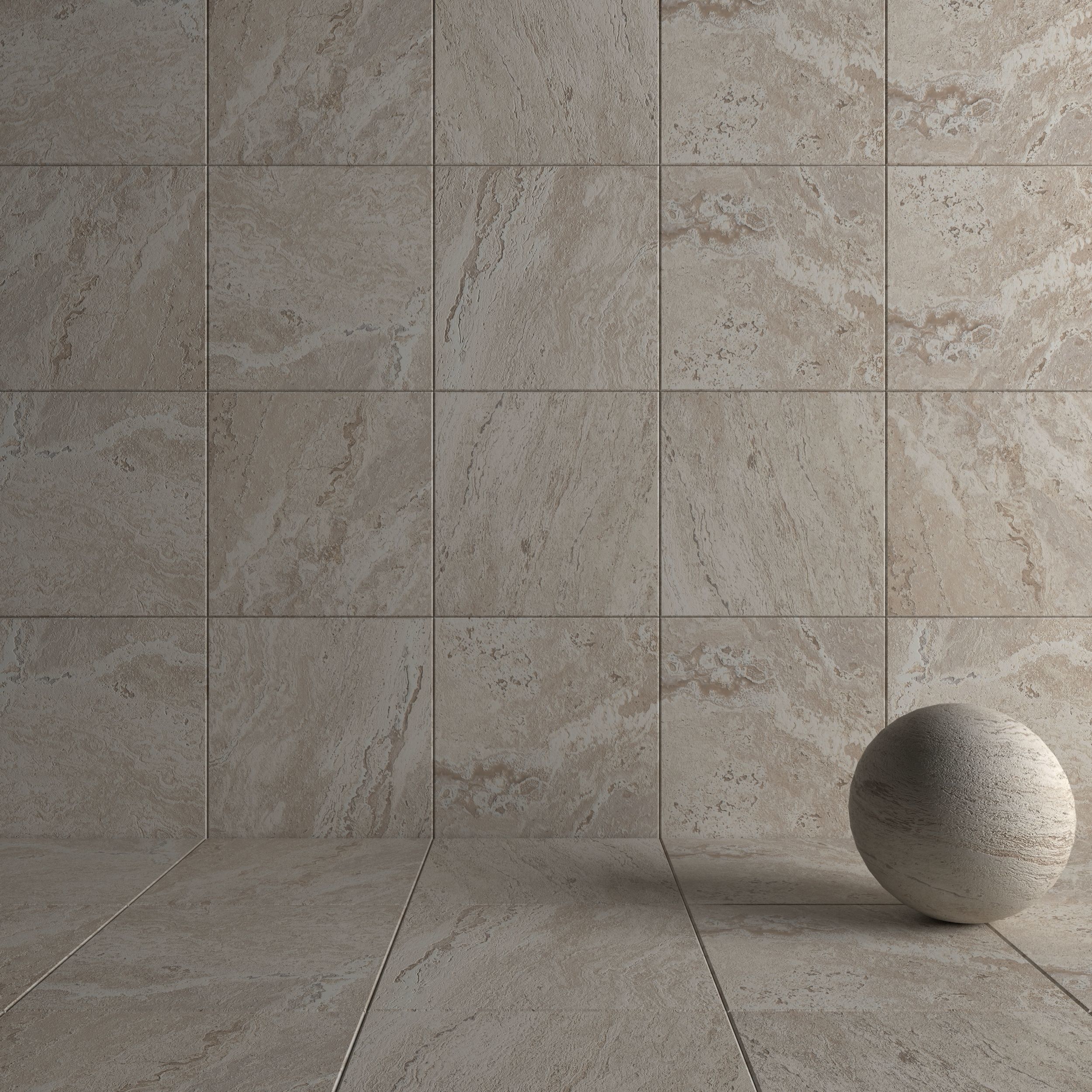 Stone Wall Tiles Antico Ivory 80x80 Set 1 Texture_3