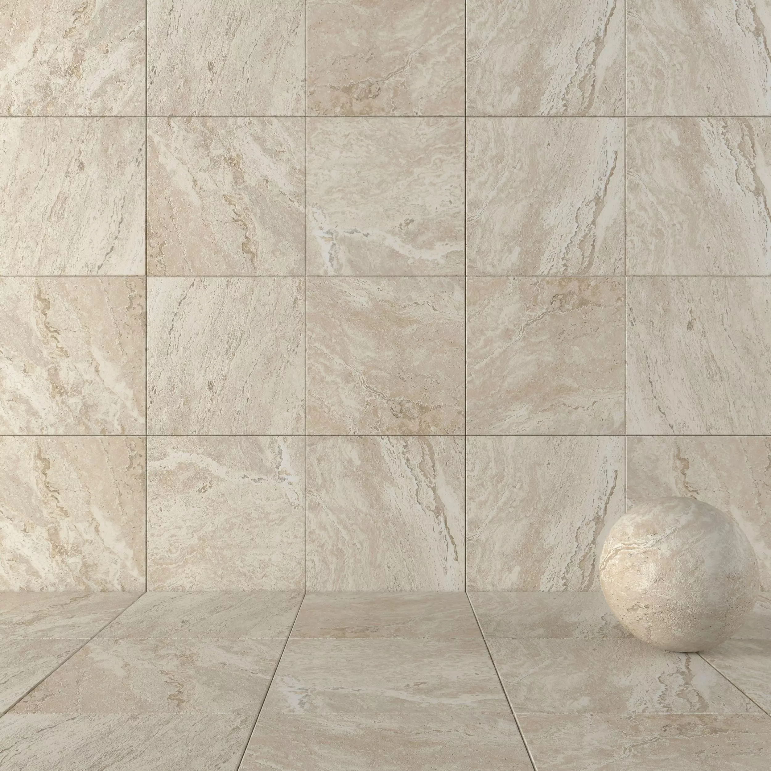 Stone Wall Tiles Antico Sand 80x80 Set 1 Texture_0
