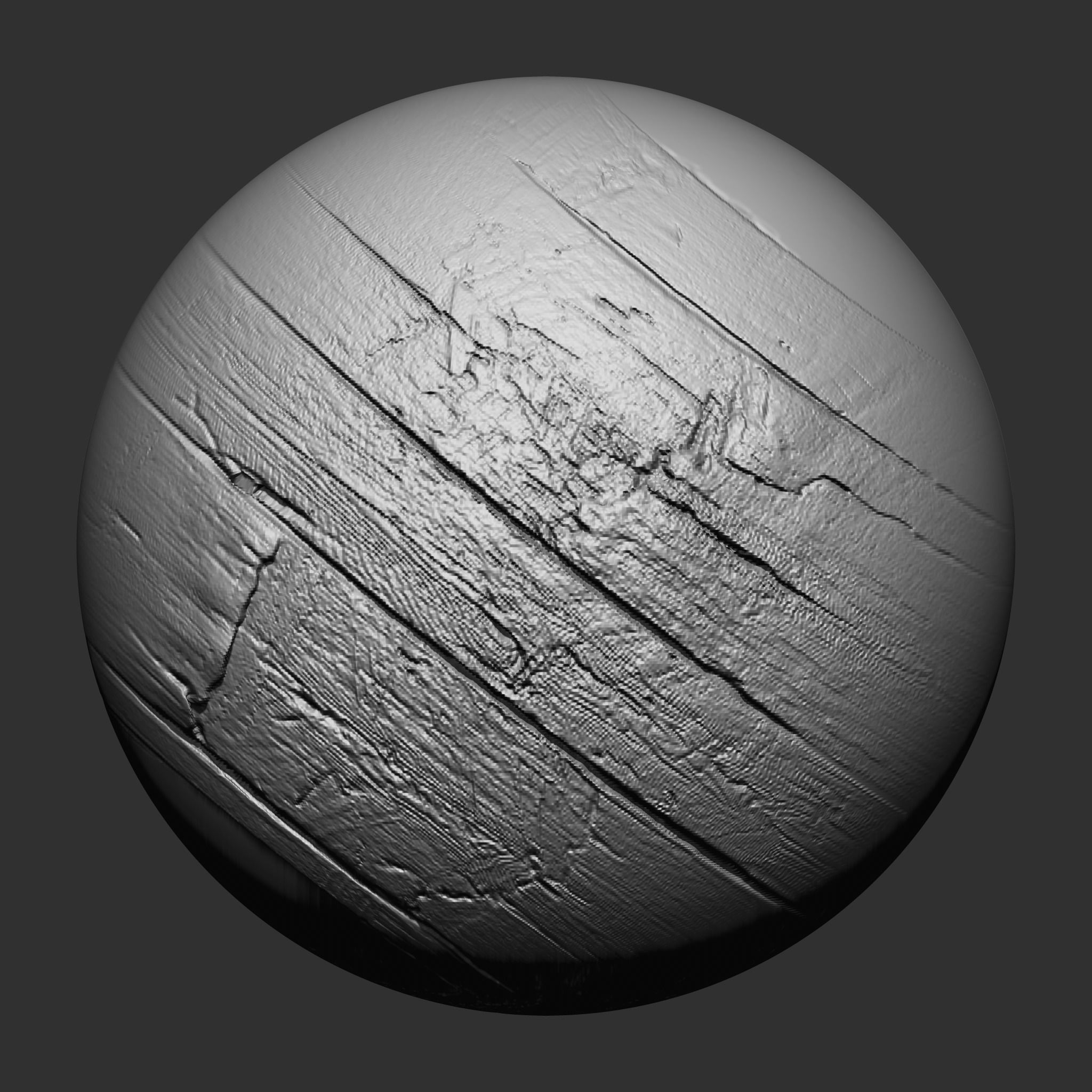 Wood Cracks VDM Brush Pack 3D model_1