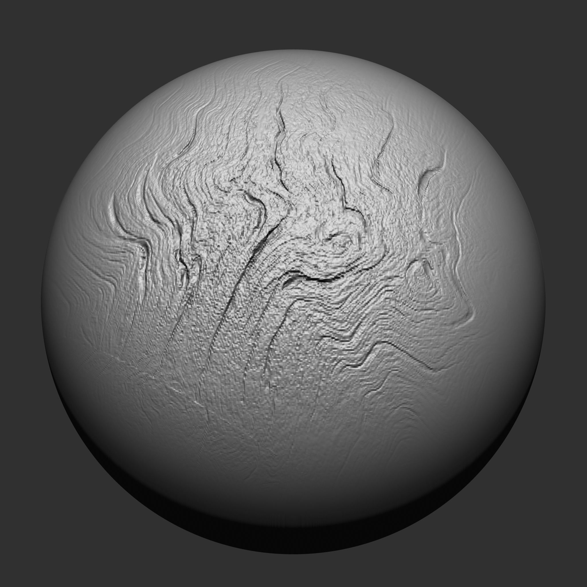 Wood Cracks VDM Brush Pack 3D model_7