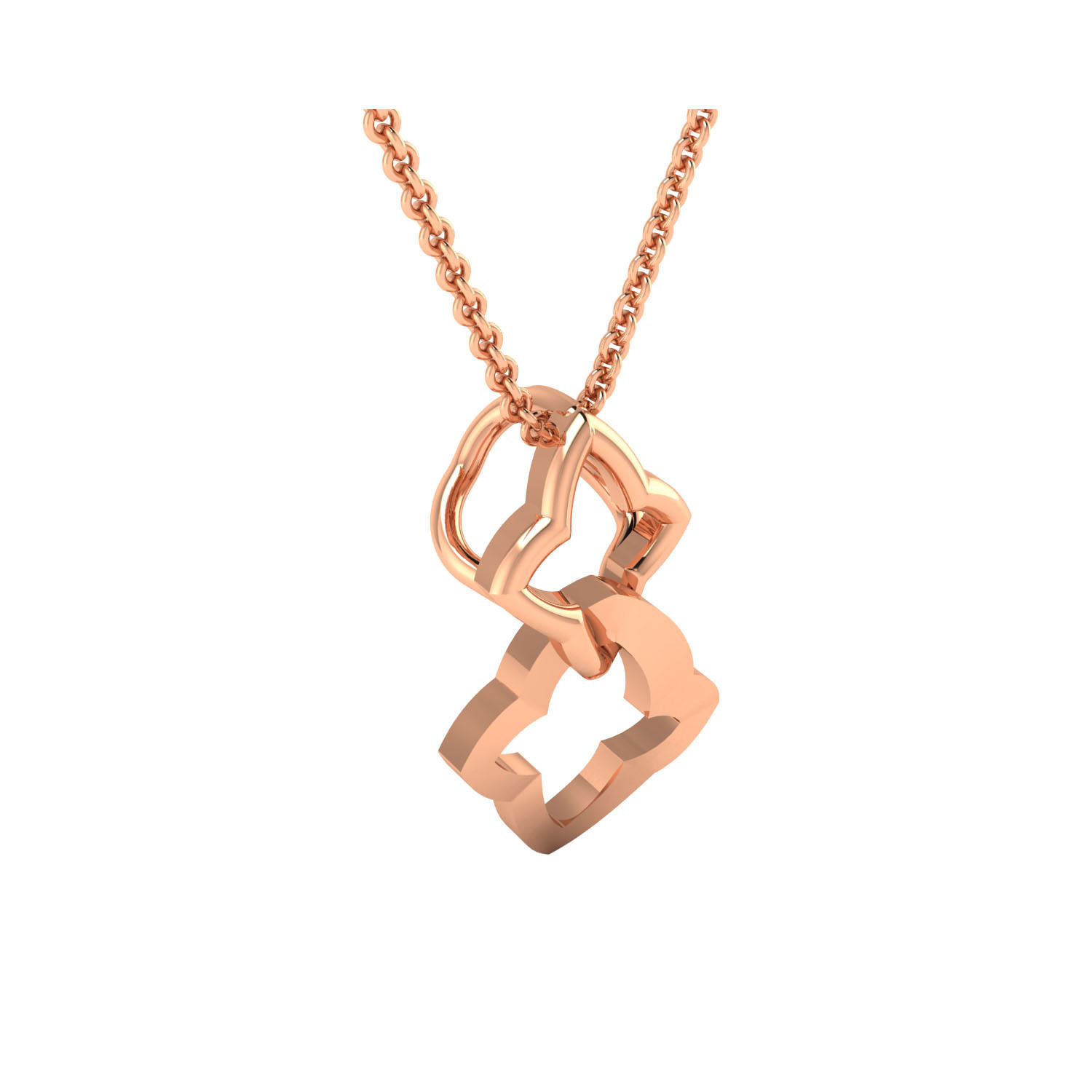 Pendant-25640 pendant with diamond in middle 3D print model_4