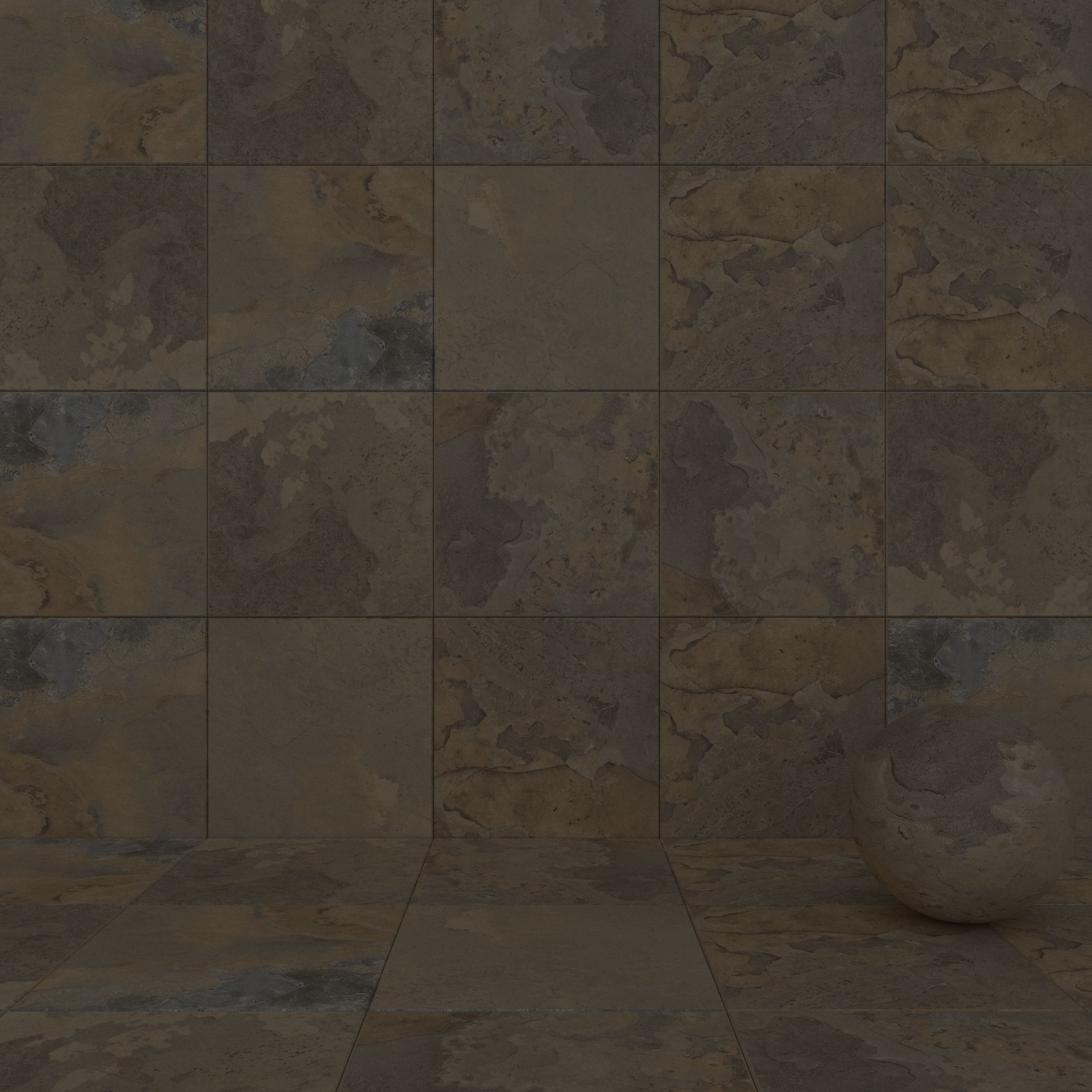Stone Wall Tiles Kayah Autumn 80x80 Set 1 Texture_5