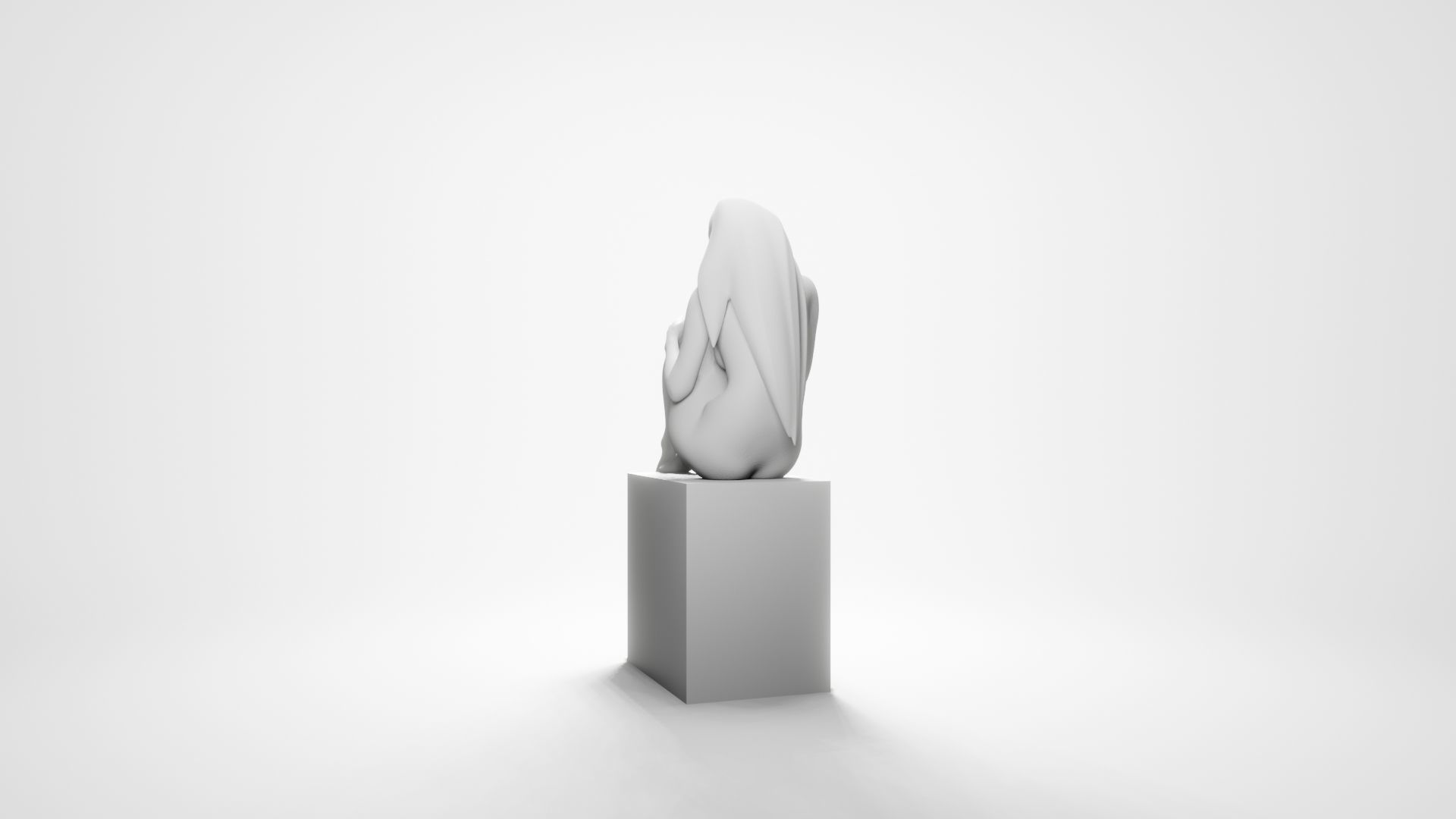 Woman sitting 5 3D print model_7