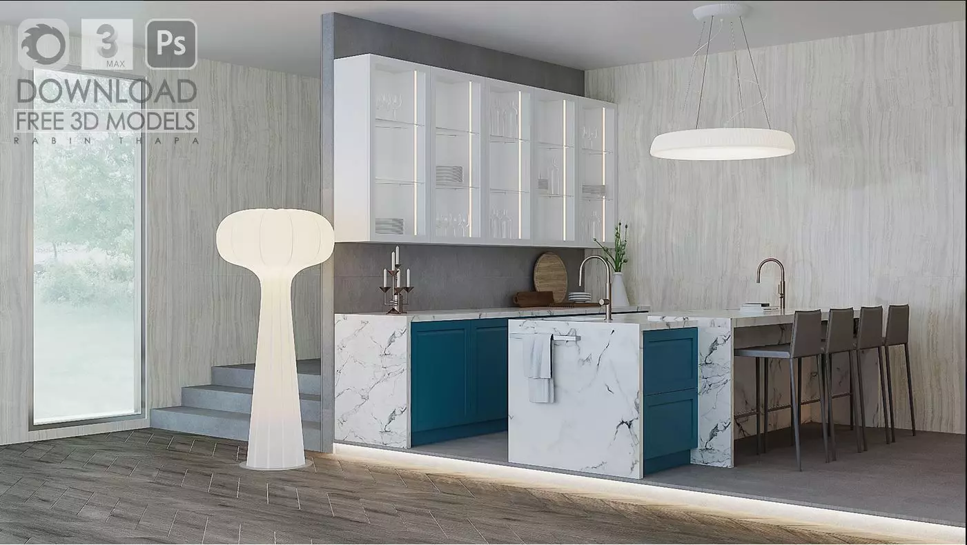 KITCHEN FREE 3D MODELS Free 3D model