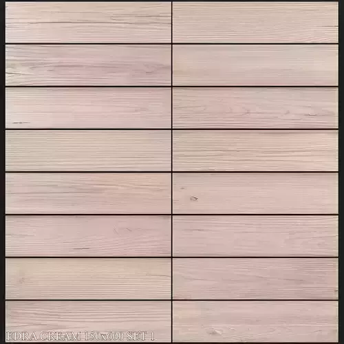 Yurtbay Seramik Edra Cream 150x600 Set 1