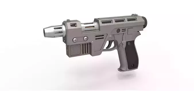 Blaster Pistol Glie-44 from the movie Star Wars The Last Jedi 3D model