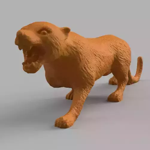 Guepard panther 3D print model