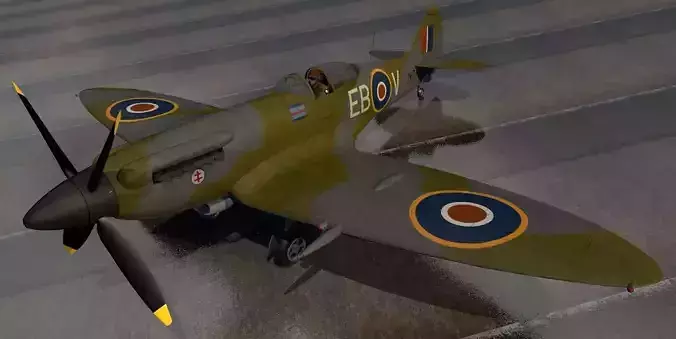 Supermarine Spitfire F Mk-14 - Mk-XIV