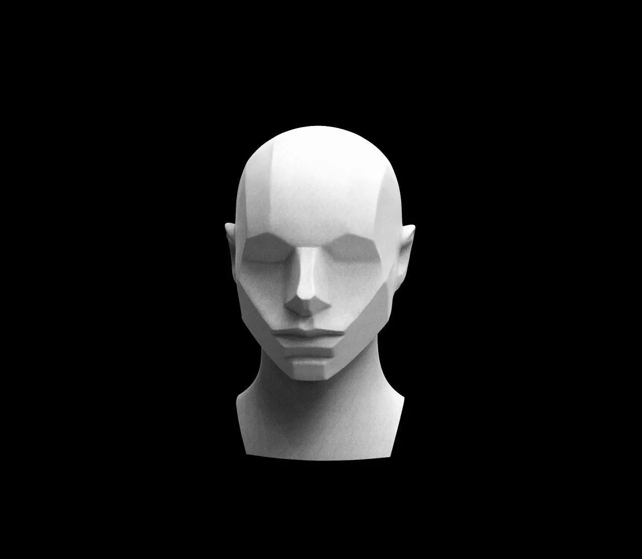 Memorized Head - John Asaro 3D model_0