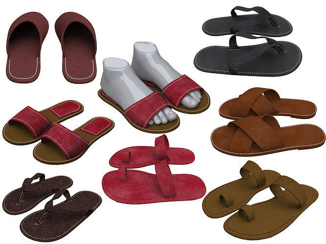 collection 5 slippers sandals and flip flops 