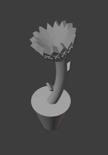 Flower pot for house Free 3D print model