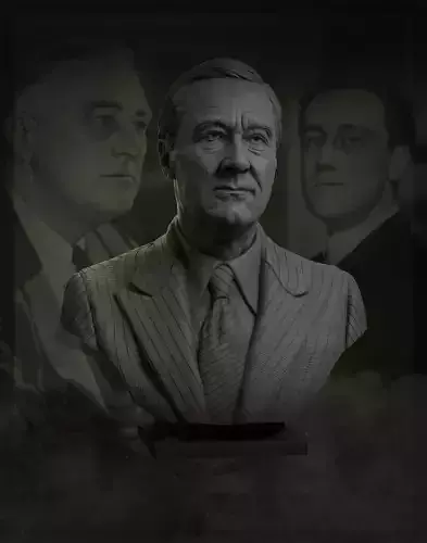 Franklin Delano Roosevelt 3D print model