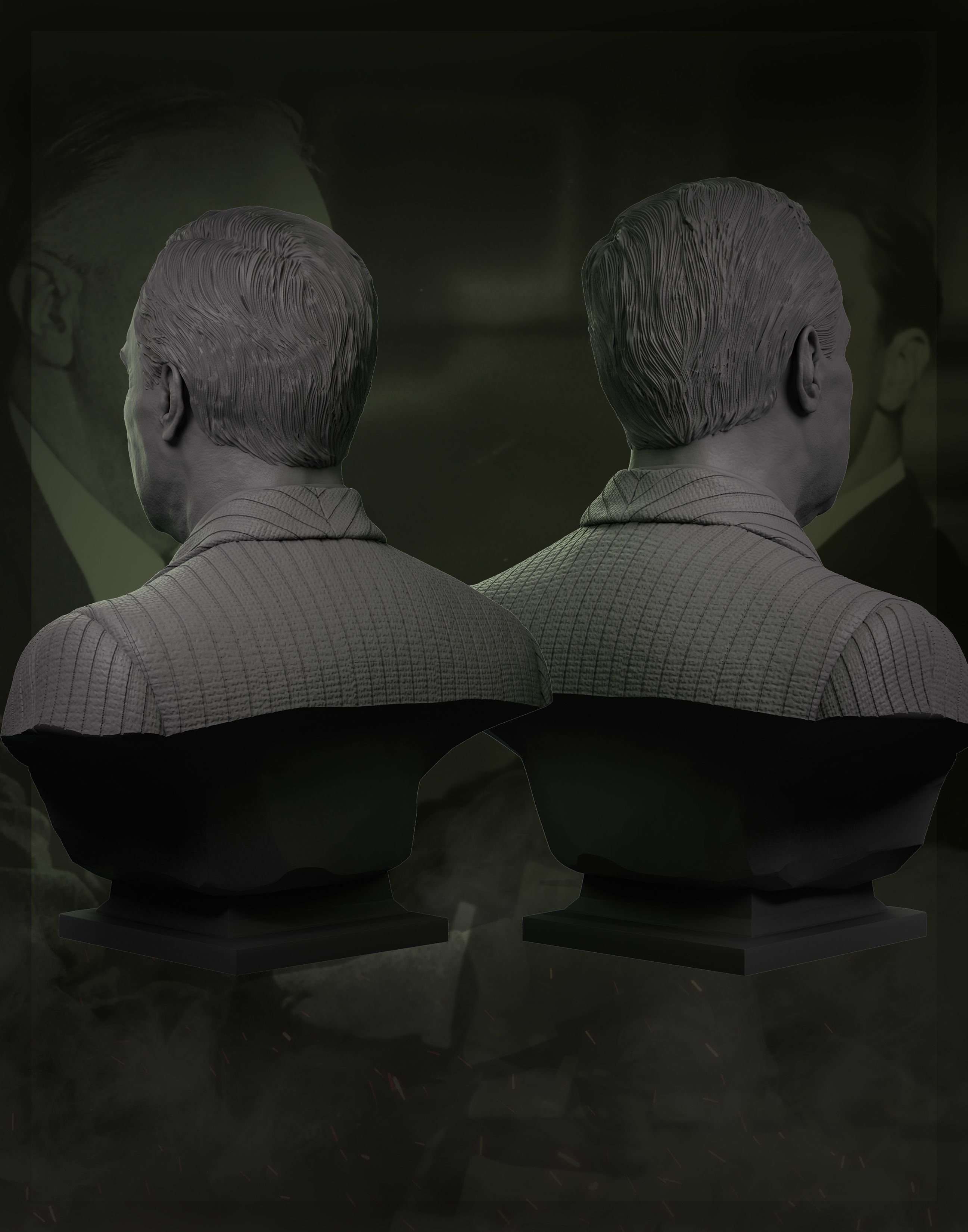 Franklin Delano Roosevelt 3D print model_16