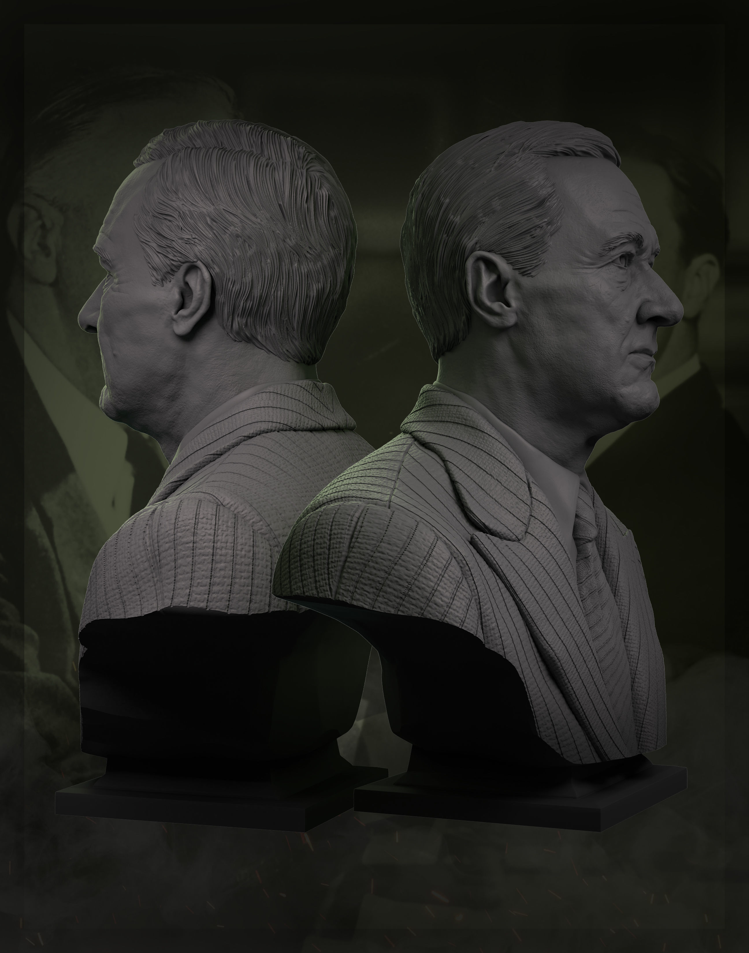 Franklin Delano Roosevelt 3D print model_15