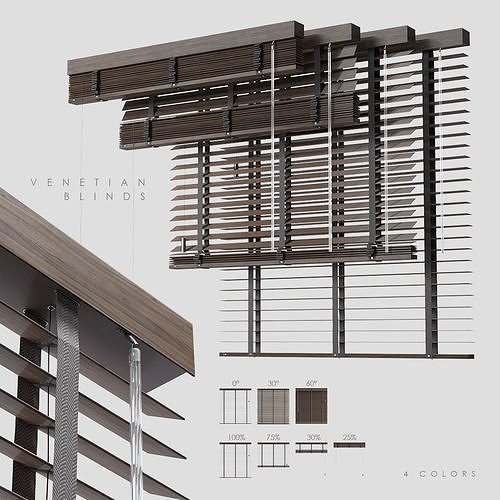 Venetian Blinds 1 3D model