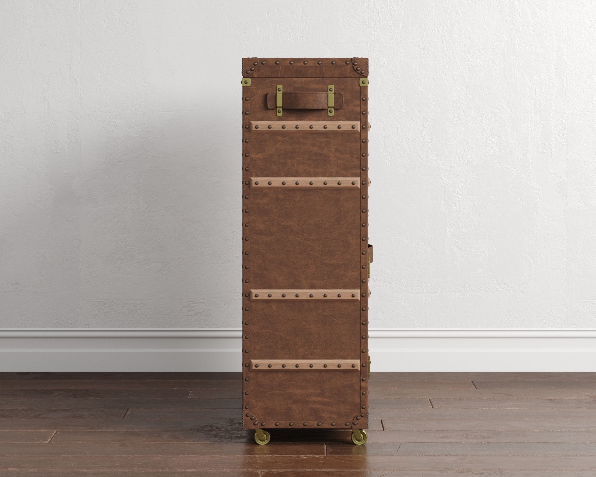 Safari Leather Open Bar 3D model_4