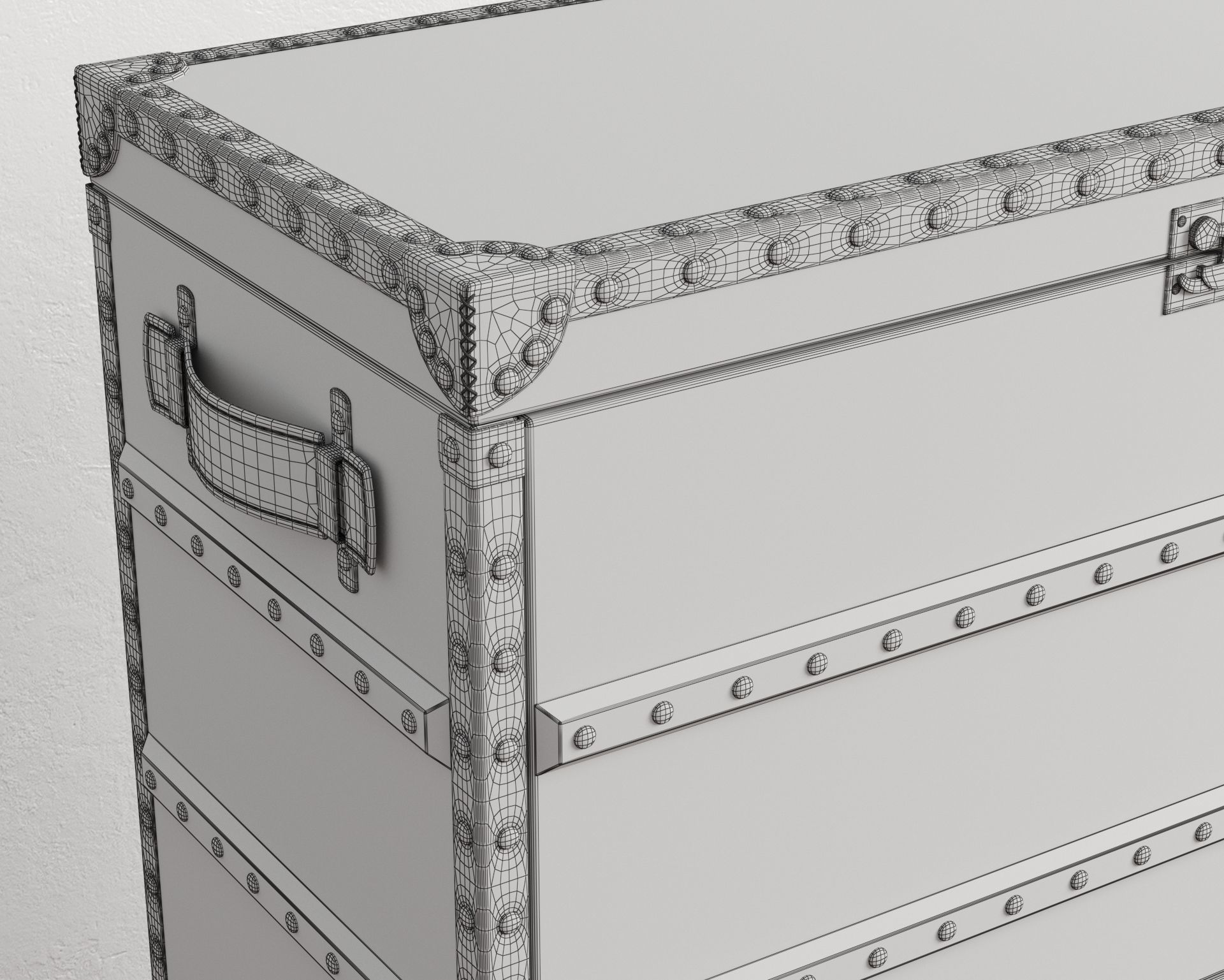 Safari Leather Open Bar 3D model_19