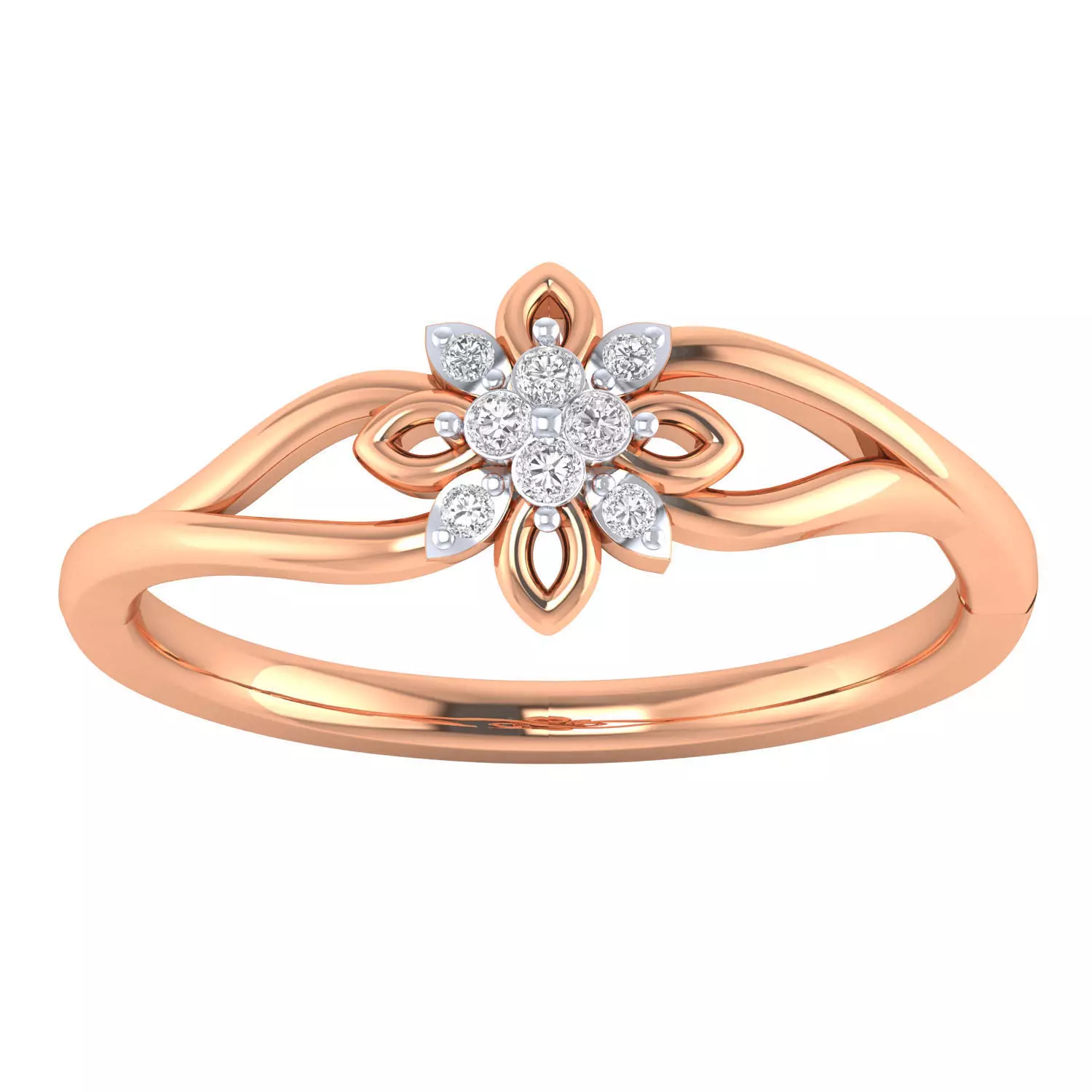 Women ring 3dm render 3D print model 3D print model_0