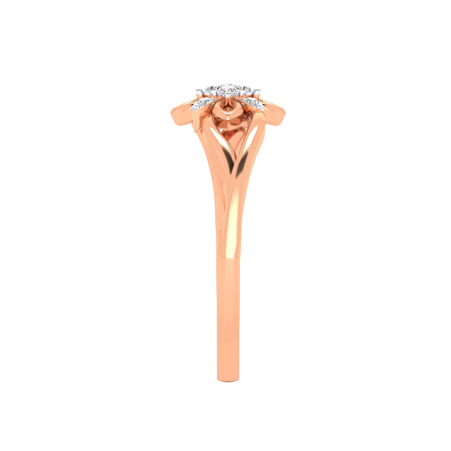 Women ring 3dm render 3D print model 3D print model_4