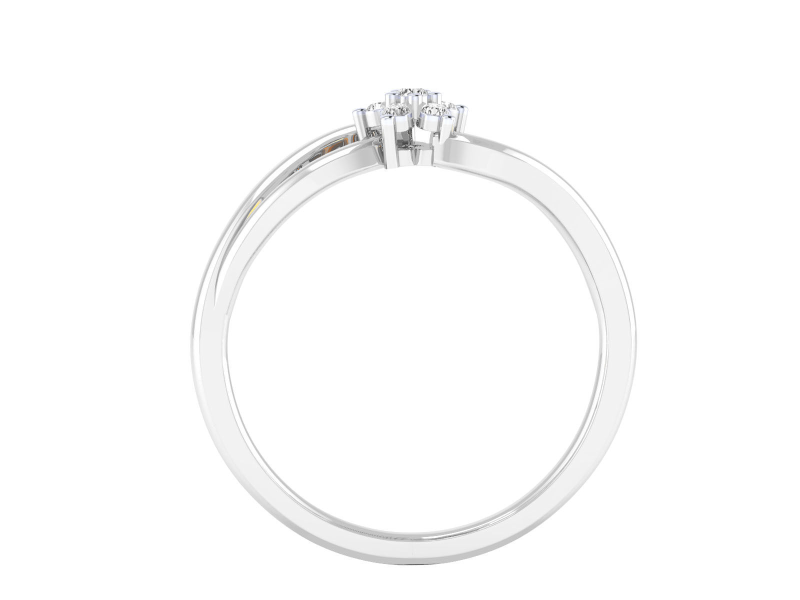 Women ring 3dm render 3D print model 3D print model_10