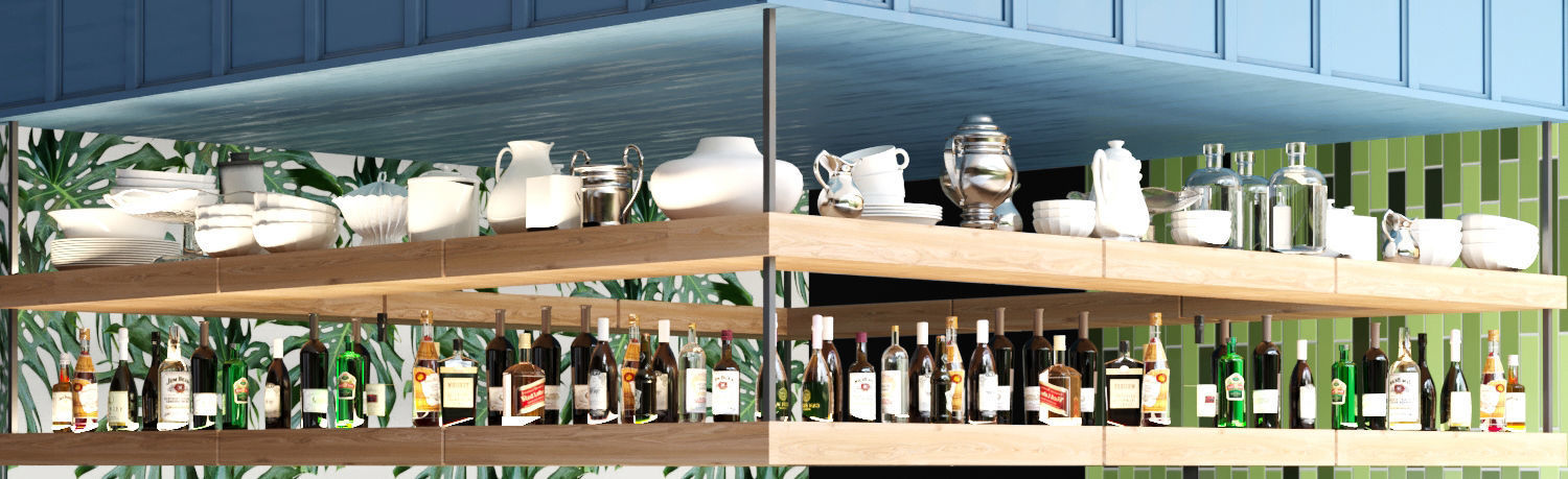 RESTAURANT - BAR POINT 3D model_2