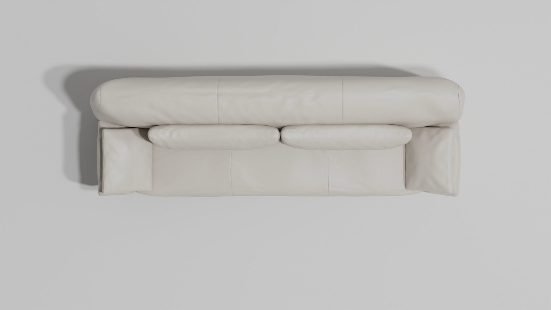 Leather Sofa 3D model_3