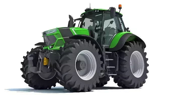 Farm Tractor 3D model