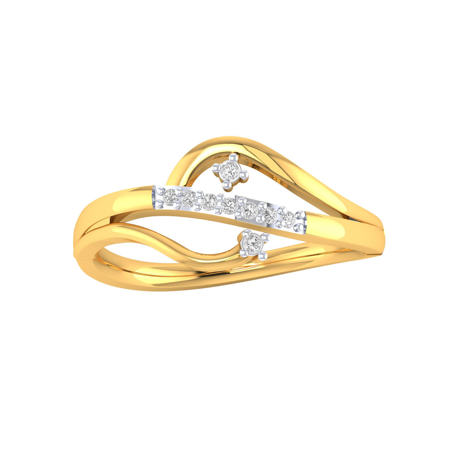 Women ring 3dm render 3D print model 3D print model_5