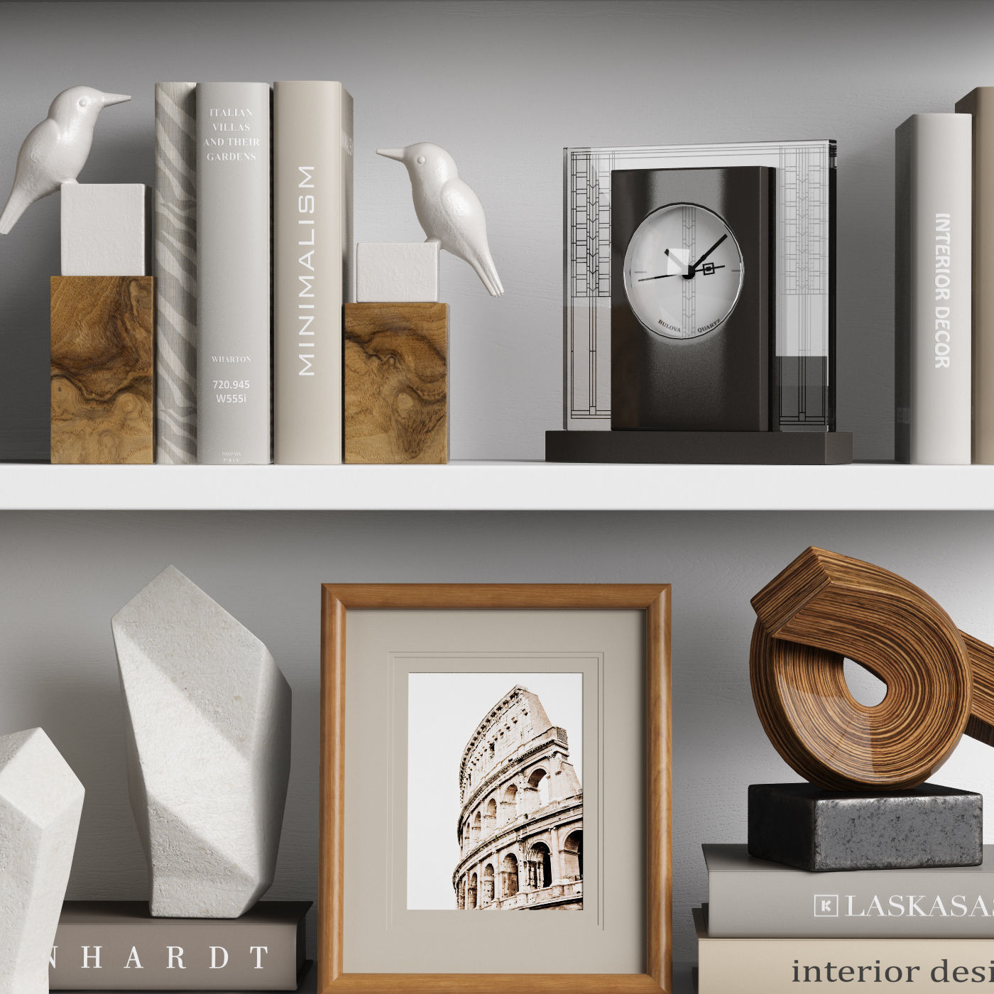 Decor Set 102 3D model_2