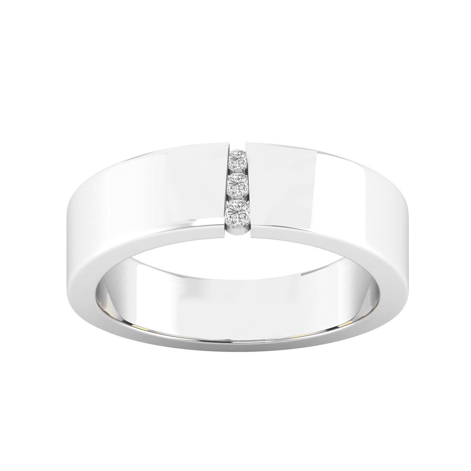 Women band ring 3dm render 3D print model 3D print model_3