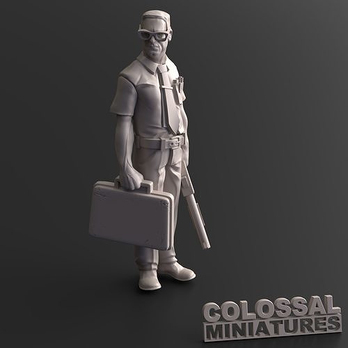 Modern Day Survivor Series 01 - Bill 3D print model