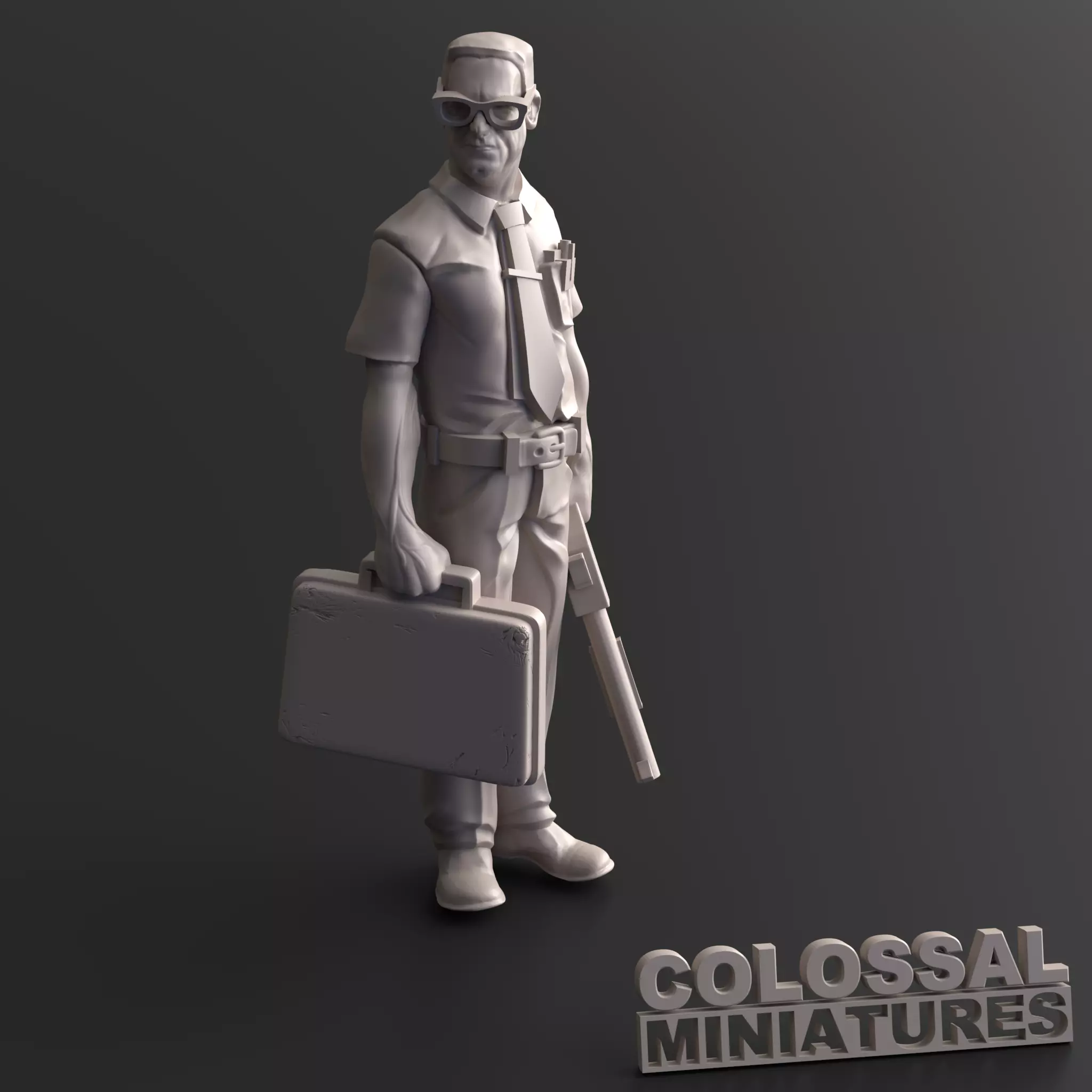 Modern Day Survivor Series 01 - Bill 3D print model_0