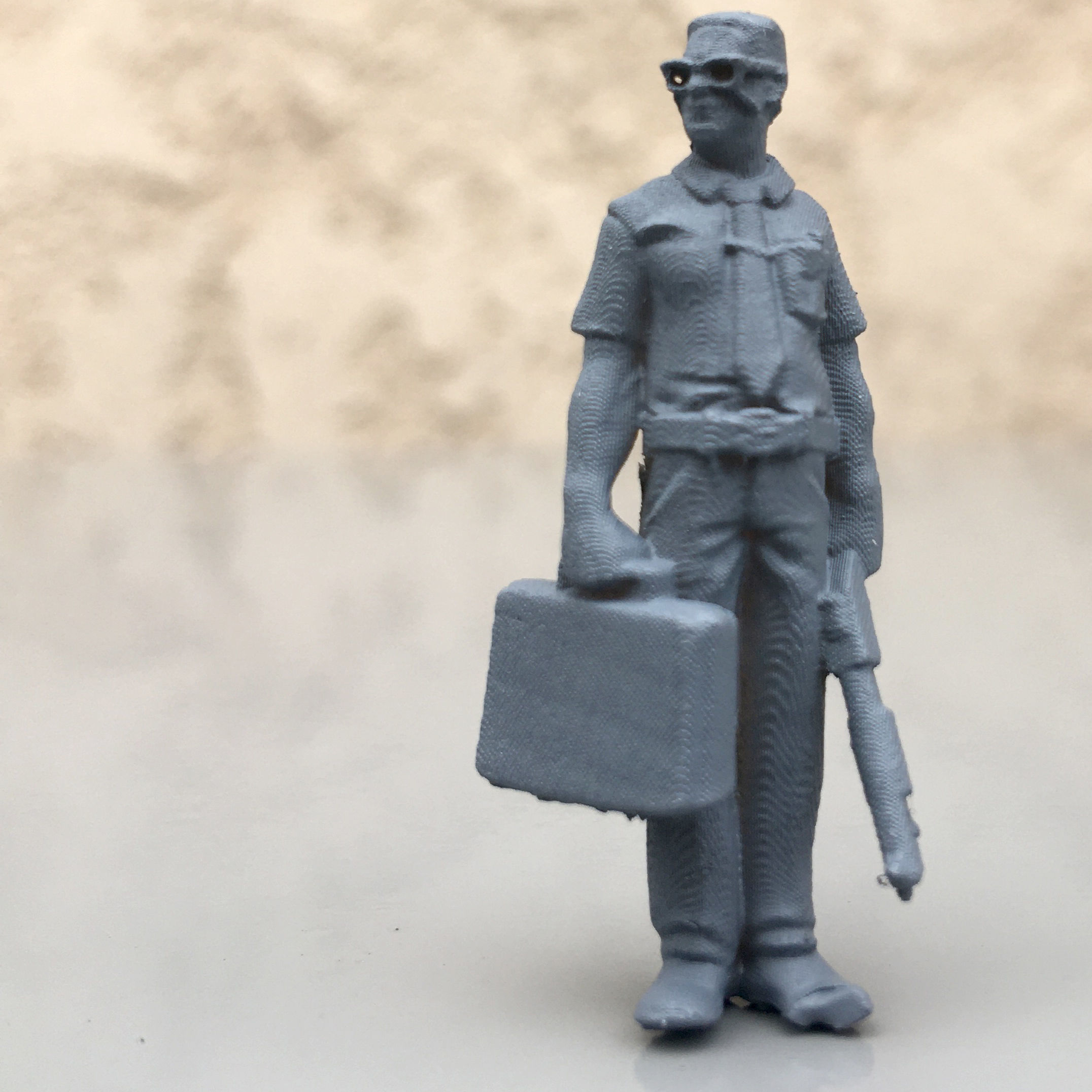 Modern Day Survivor Series 01 - Bill 3D print model_1