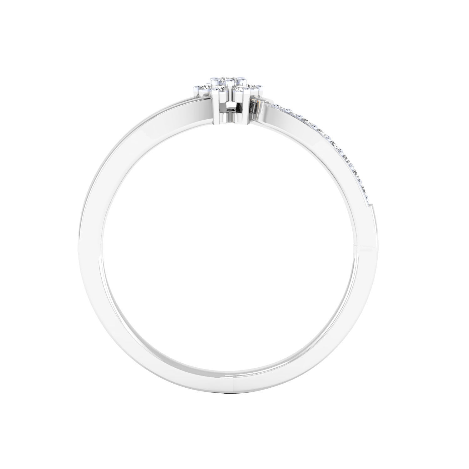 Women ring 3dm render 3D print model 3D print model_10