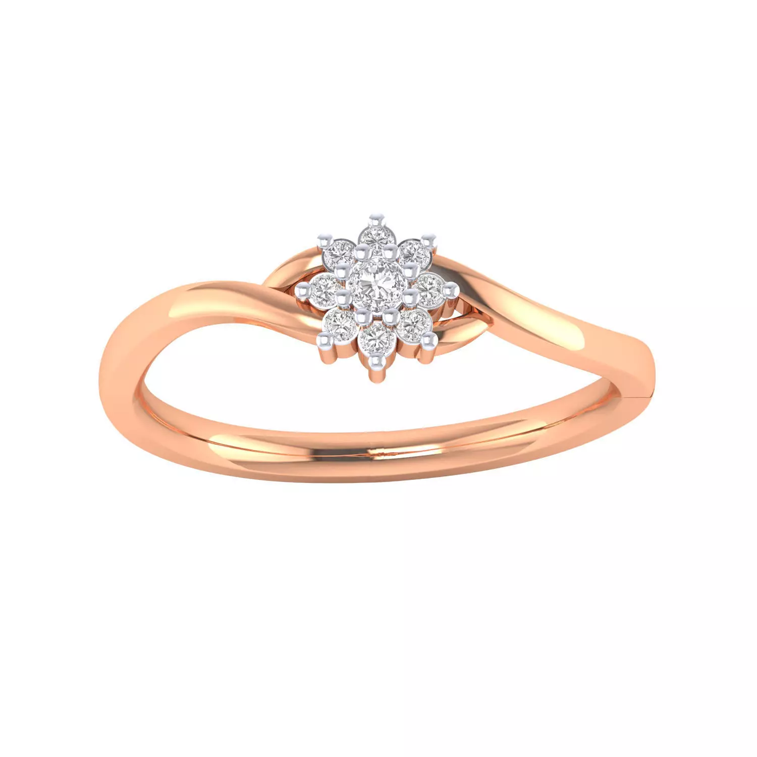 Women ring 3dm render 3D print model 3D print model_0