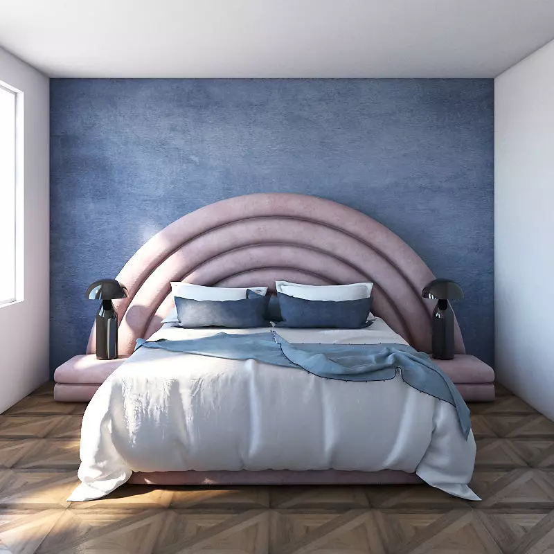 Boca Do Lobo king-size bed 3D model_0