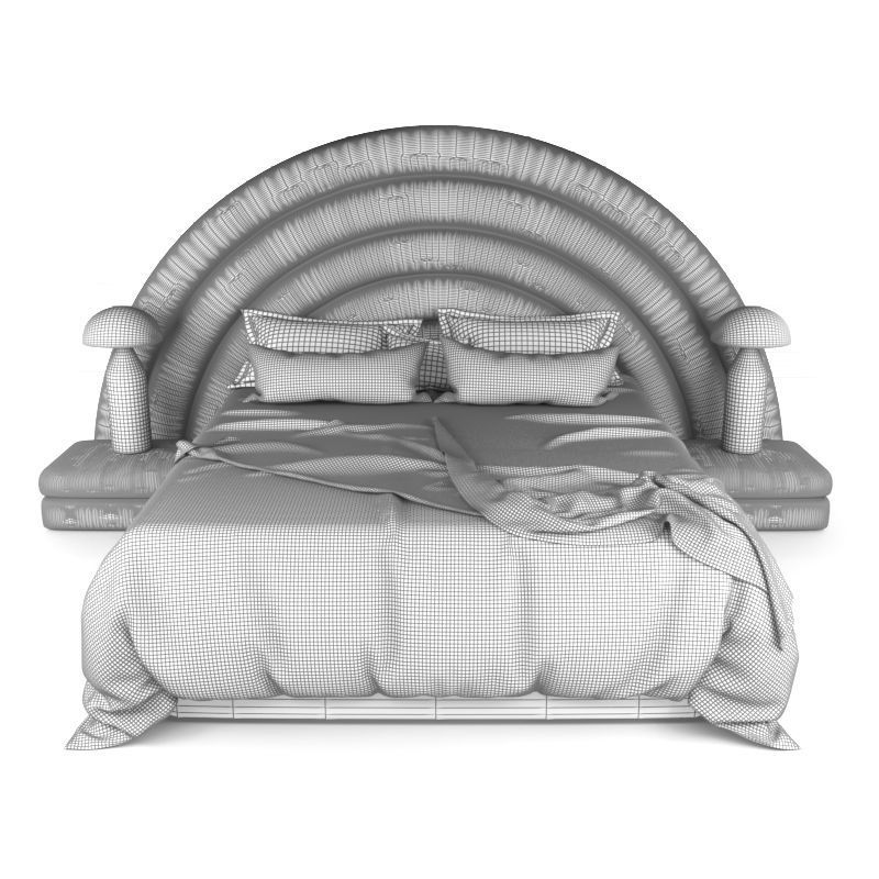 Boca Do Lobo king-size bed 3D model_1