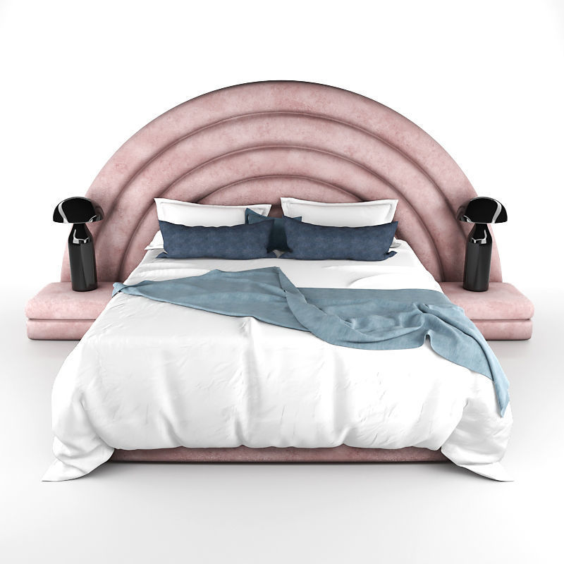 Boca Do Lobo king-size bed 3D model_5
