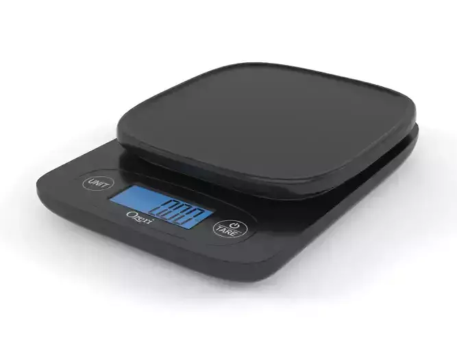 Digital Kitchen Scale 3D model
