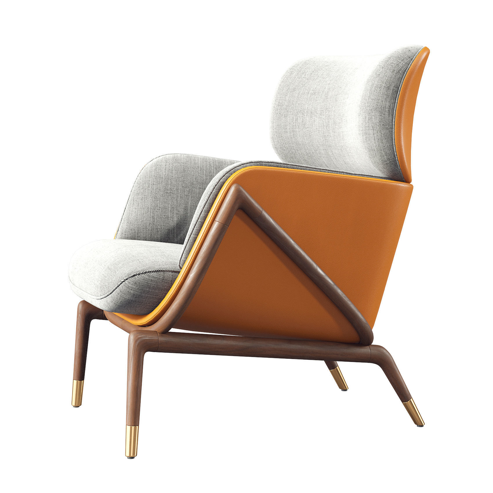 Lounge Chair 078 3D model_2