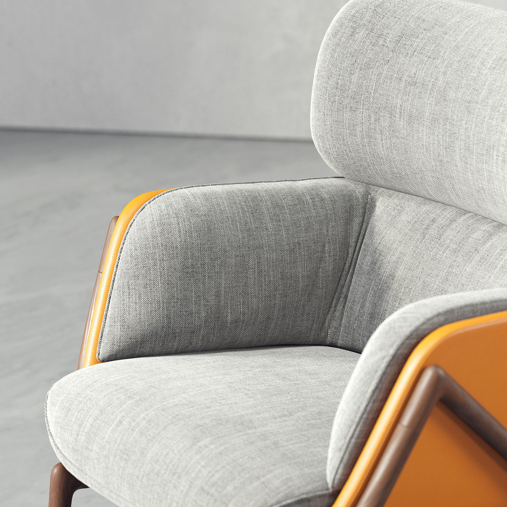 Lounge Chair 078 3D model_8