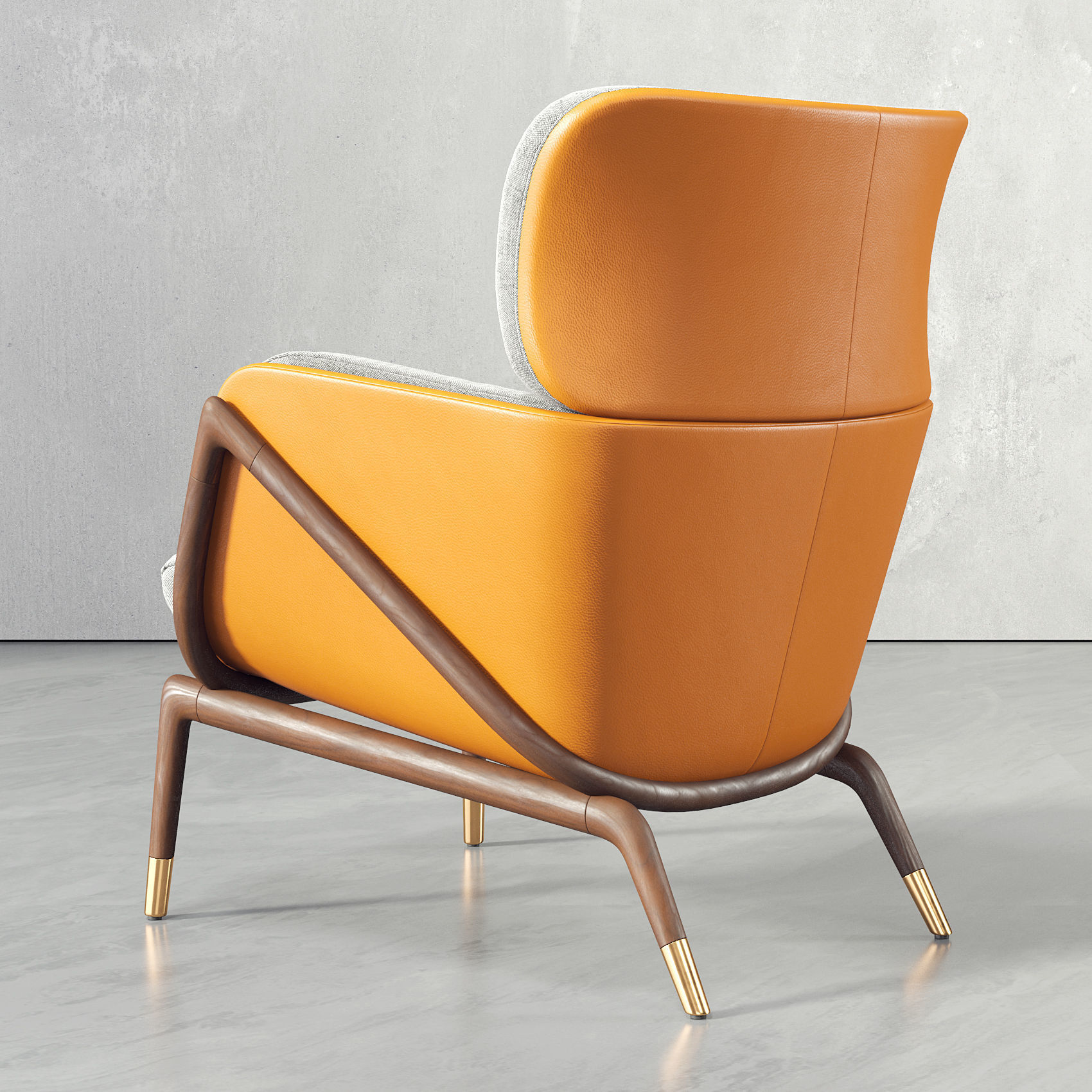 Lounge Chair 078 3D model_6