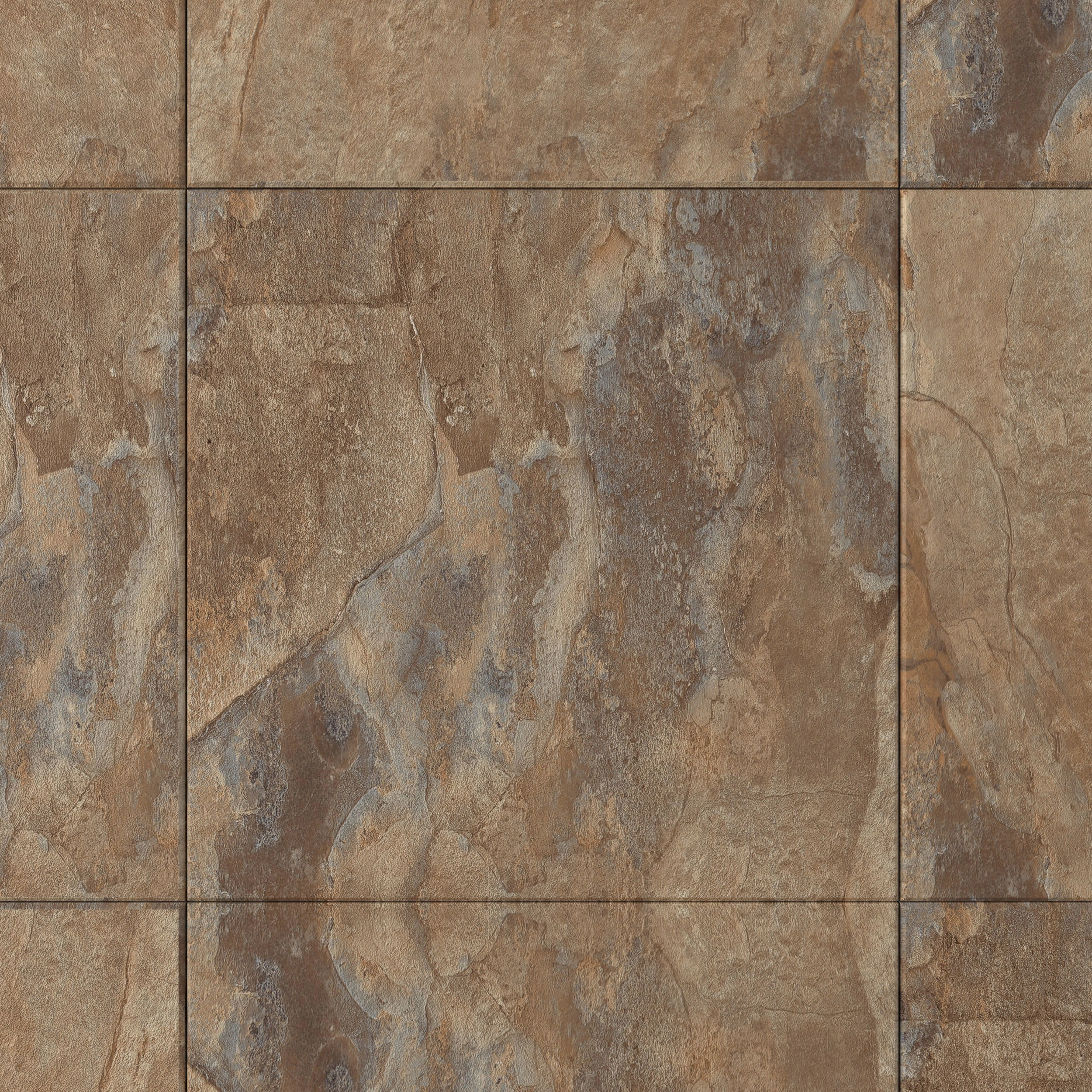 Stone Wall Tiles Key Stone Brown 80x80 Texture_1