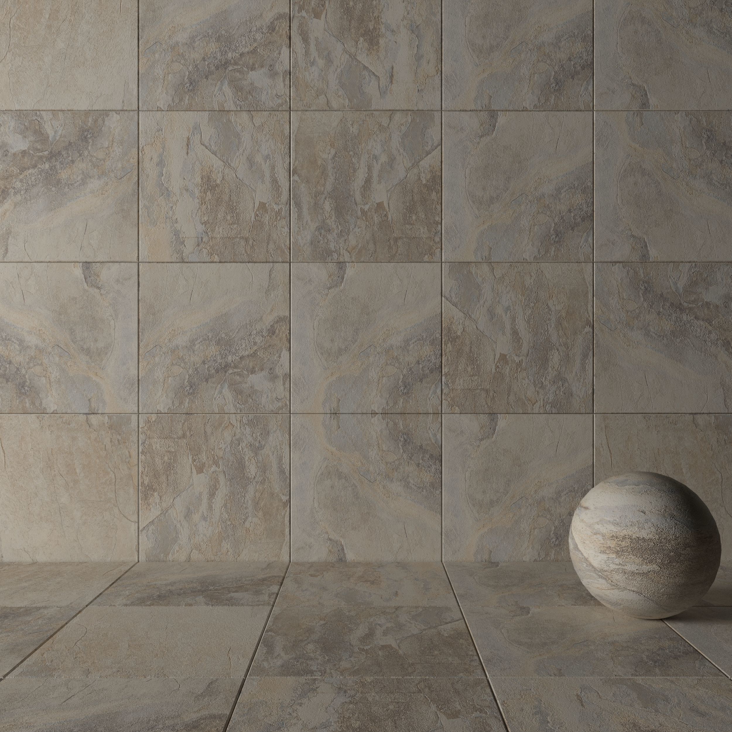 Stone Wall Tiles Key Stone Cream 80x80 Texture_2