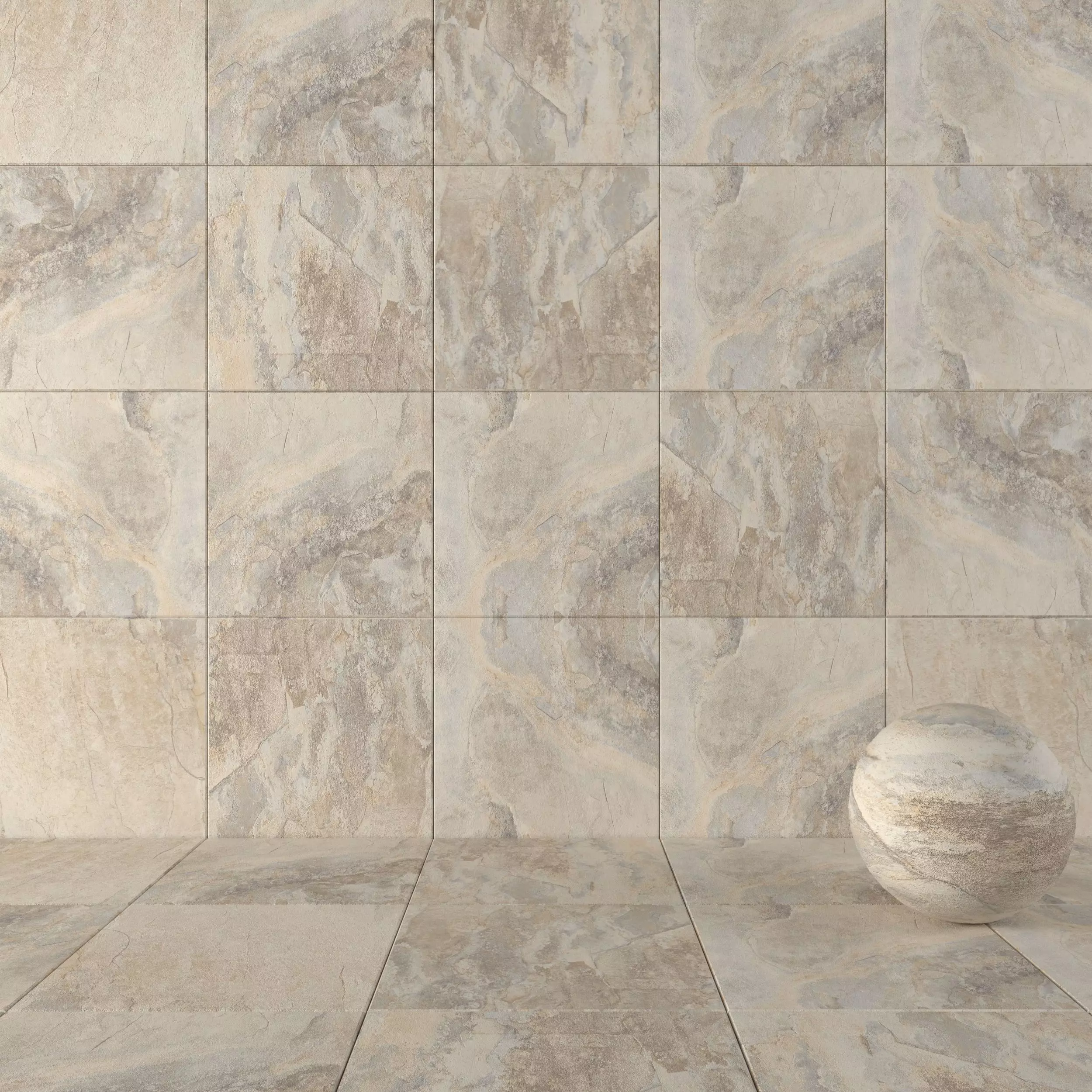 Stone Wall Tiles Key Stone Cream 80x80 Texture_0