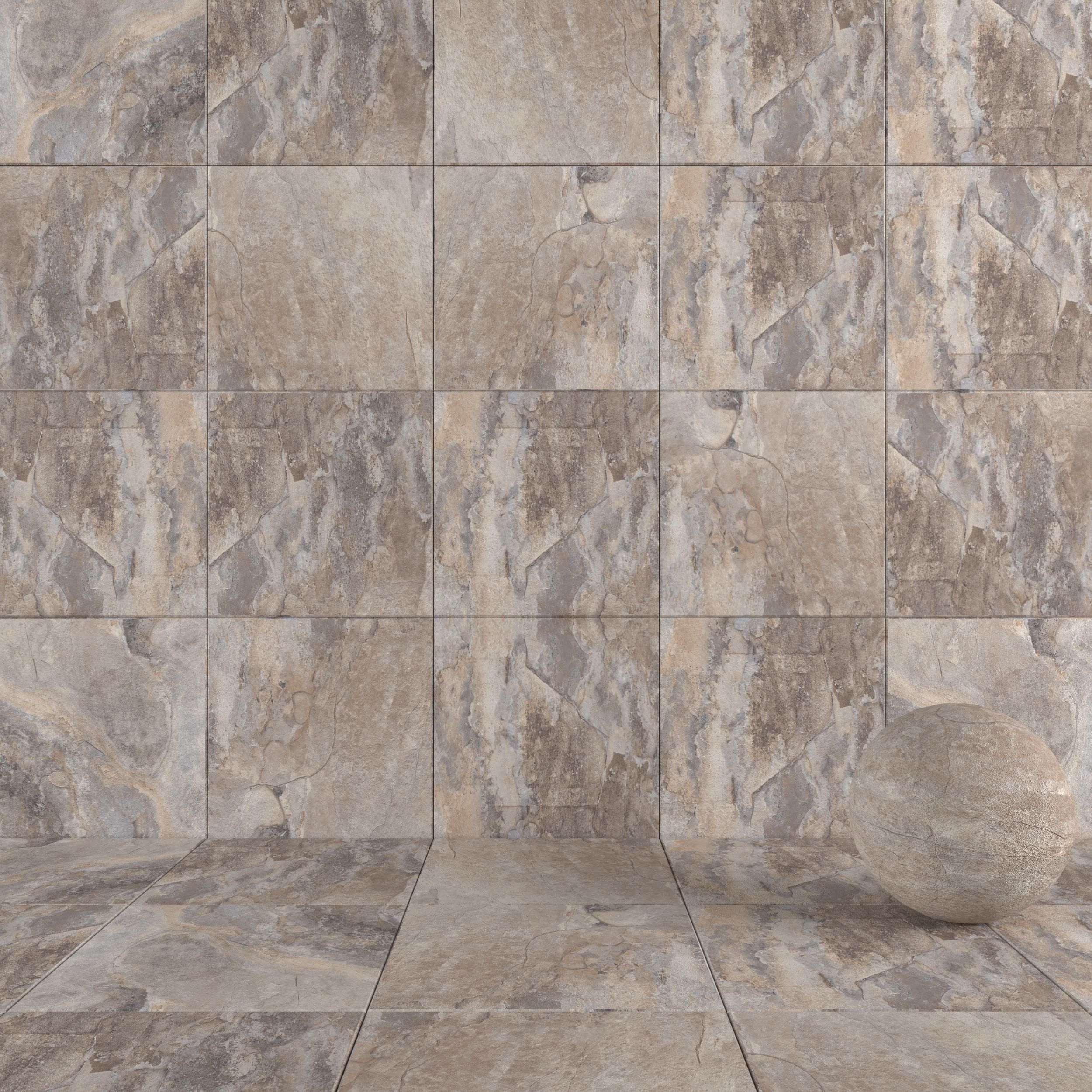 Stone Wall Tiles Key Stone Grey 80x80 Texture_6
